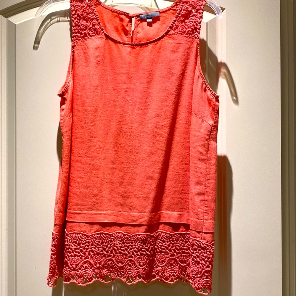 Linen cruise top